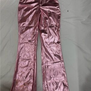 Wild Fable Shiny Pink Flare Pants NWT – Y2K Vibe